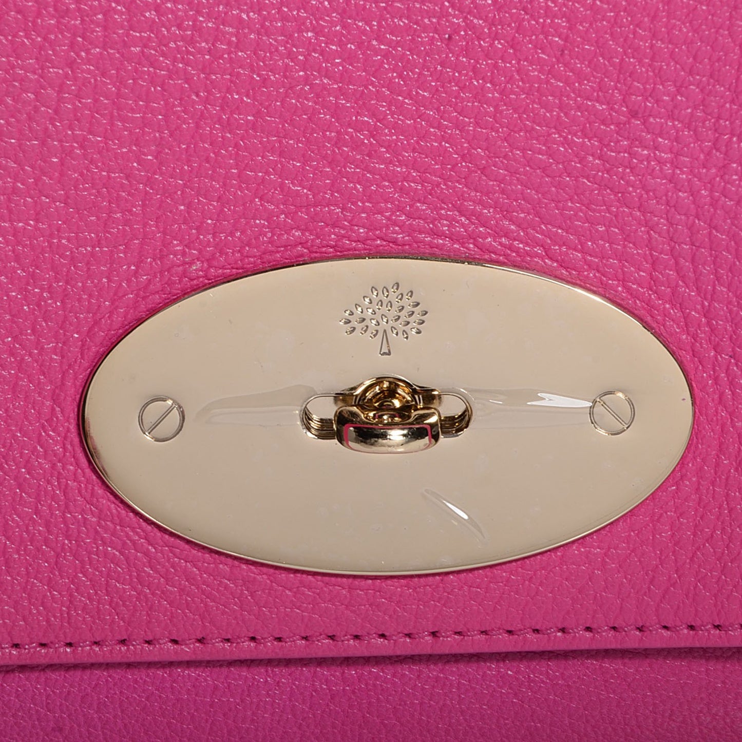 Glossy Goatskin Lily Pink