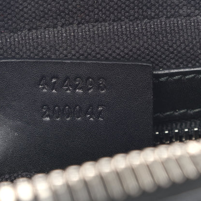 Gucci Soft GG Supreme Monogram Web Belt Bag Black Grey 6 of 9