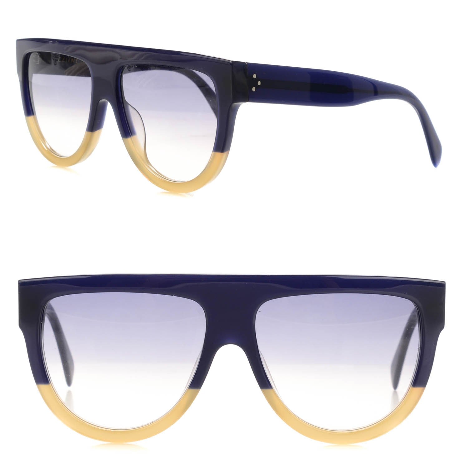Celine Shadow Sunglasses CL 41026/S Blue 1 of 6