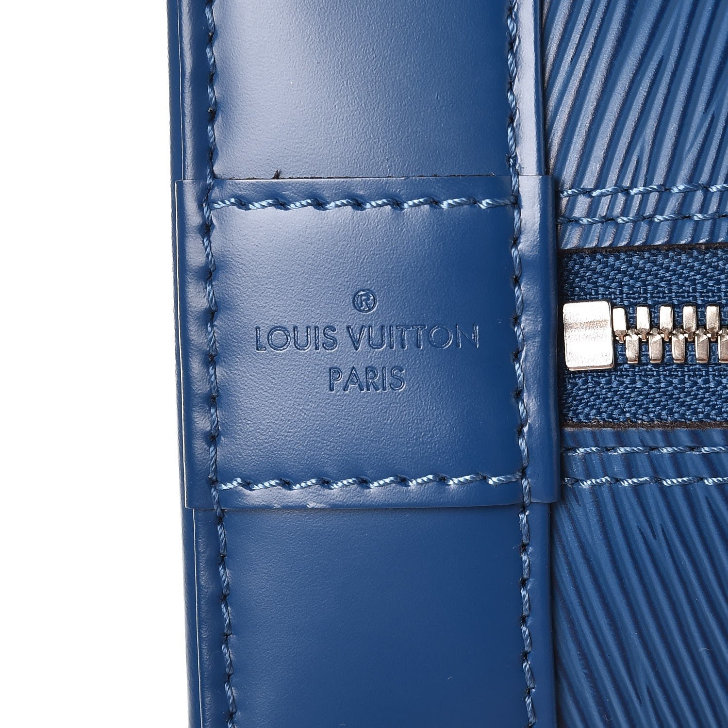 Louis Vuitton Epi Alma MM Saphir 6 of 8