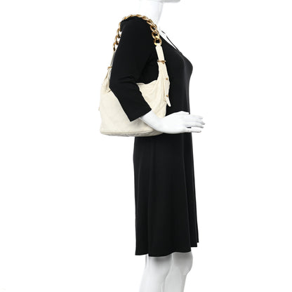 Chanel Calfskin Quilted Daily Hobo White 2 of 10