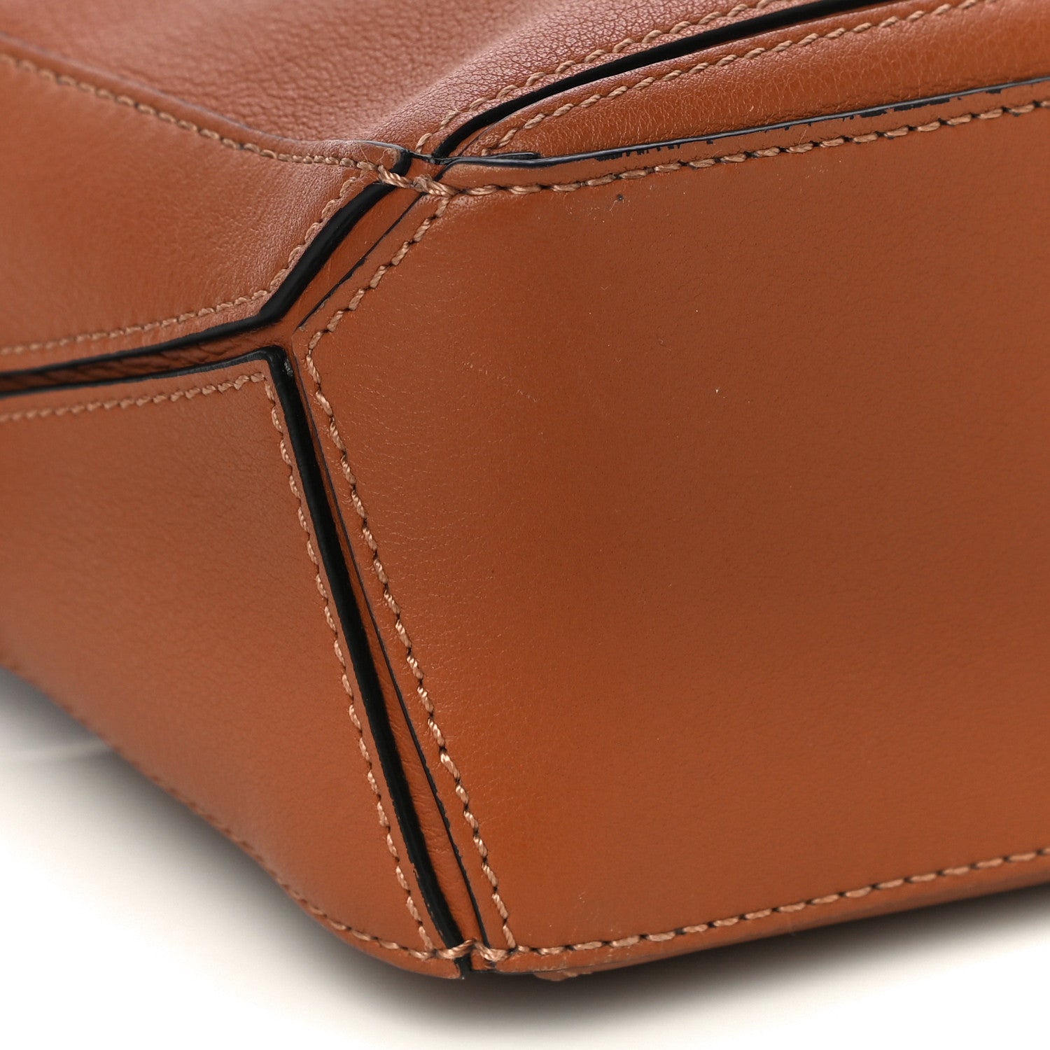 Loewe Calfskin Mini Puzzle Bag Tan 9 of 14