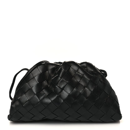 Bottega Veneta Nappa Intrecciato The Mini Pouch Black 1 of 9
