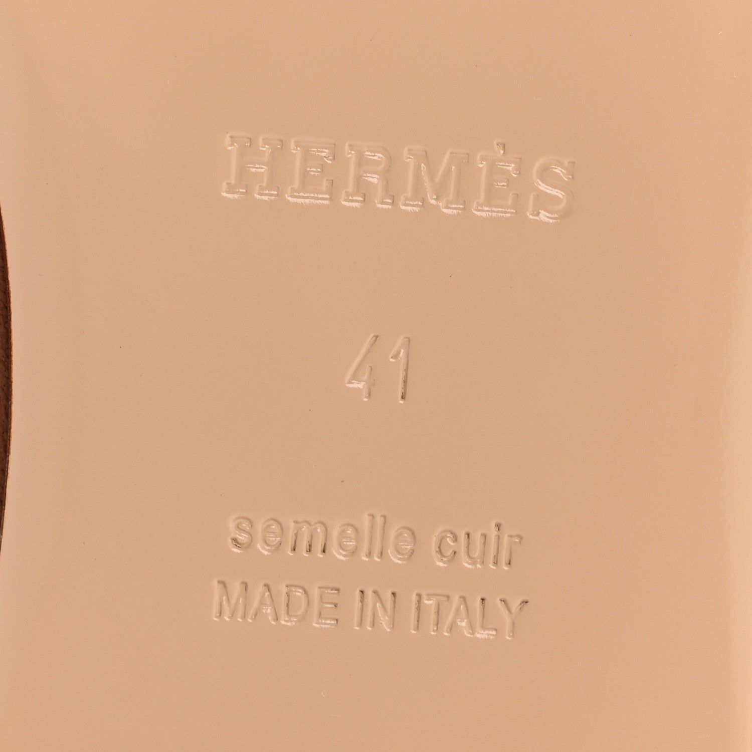 Hermes Nappa Lovely Slingback Mules 41 Gold 7 of 10