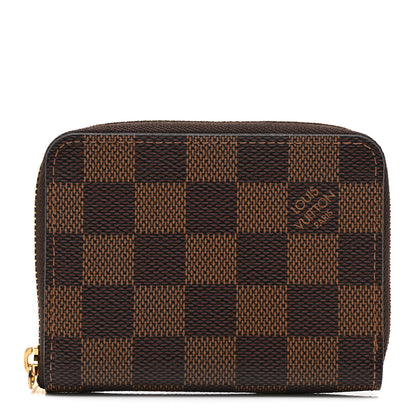 Louis Vuitton Damier Ebene Zippy Coin Purse 1 of 9