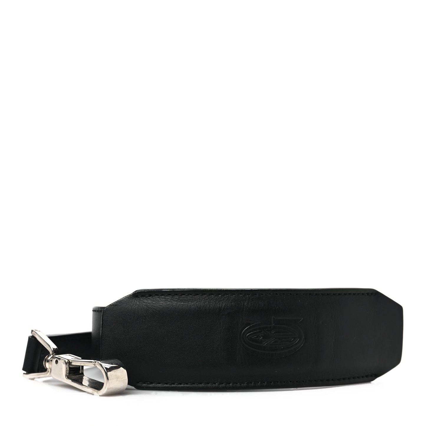 Calfskin Adjustable Shoulder Strap Black