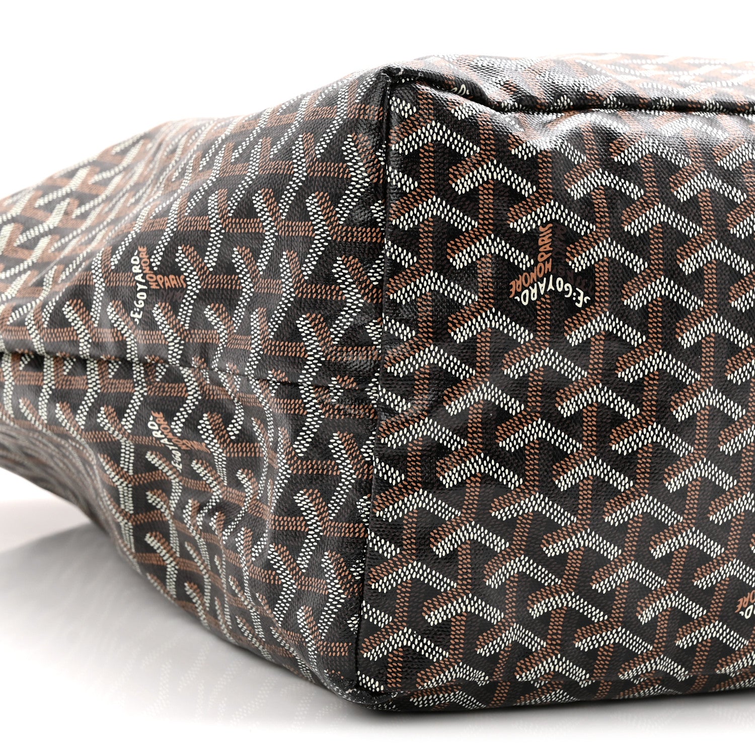 Goyard Goyardine Saint Louis GM Black Gold 10 of 11