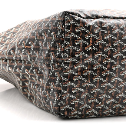 Goyard Goyardine Saint Louis GM Black Gold 10 of 11