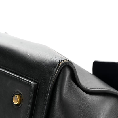 Celine Smooth Calfskin Large Bi-Color Tie Knot Tote Black Navy 14 of 22