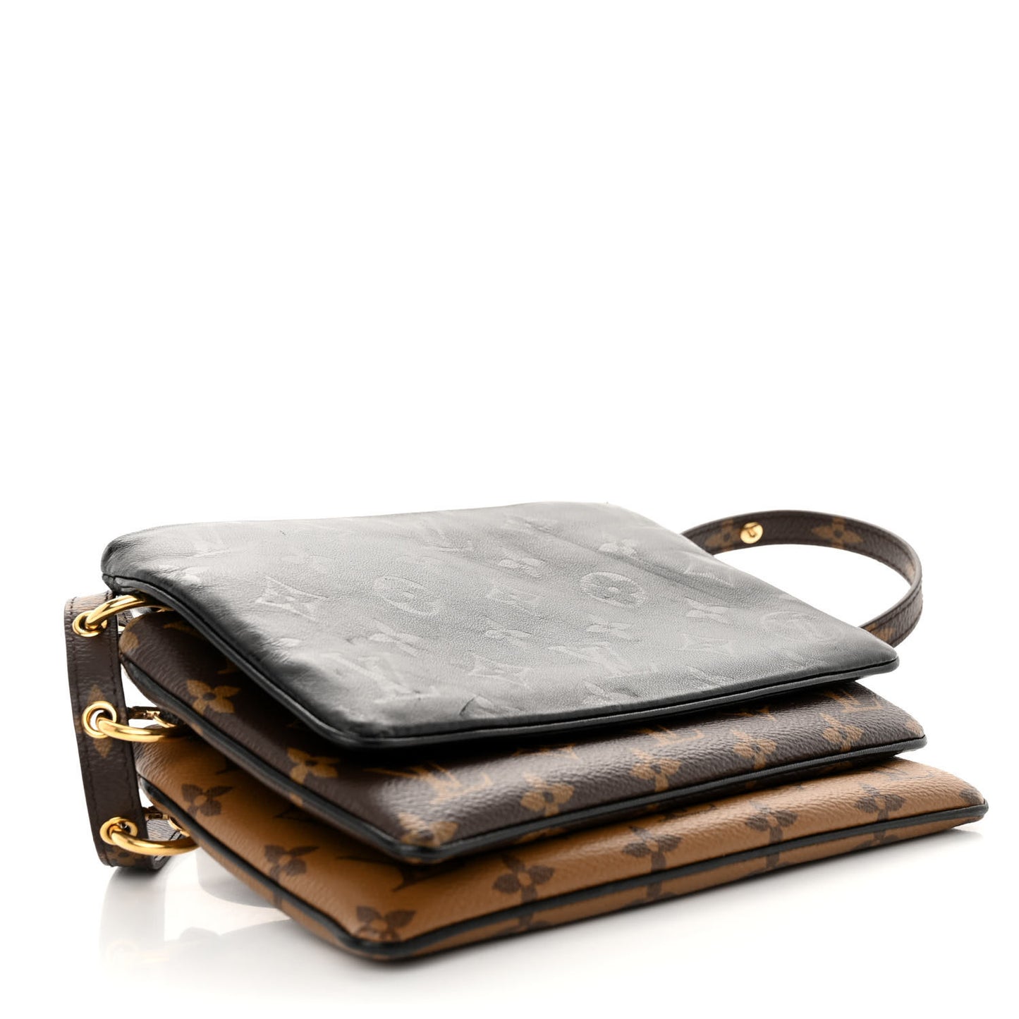 Reverse Monogram Lambskin LV3 Pouch