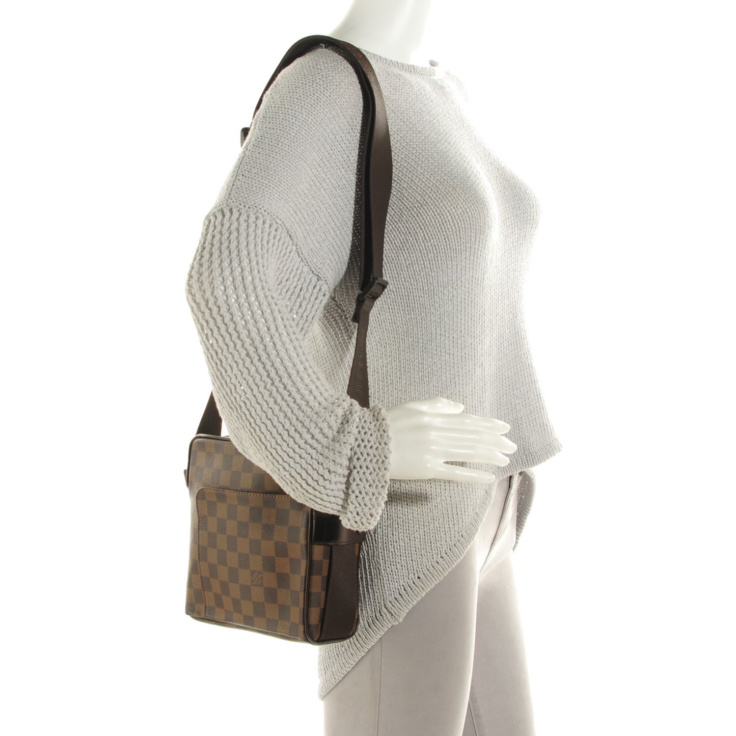 Damier Ebene Olav PM Messenger Bag