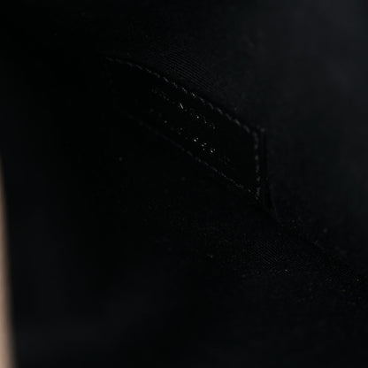 Saint Laurent Grain De Poudre Uptown Pouch Dark Beige 7 of 9