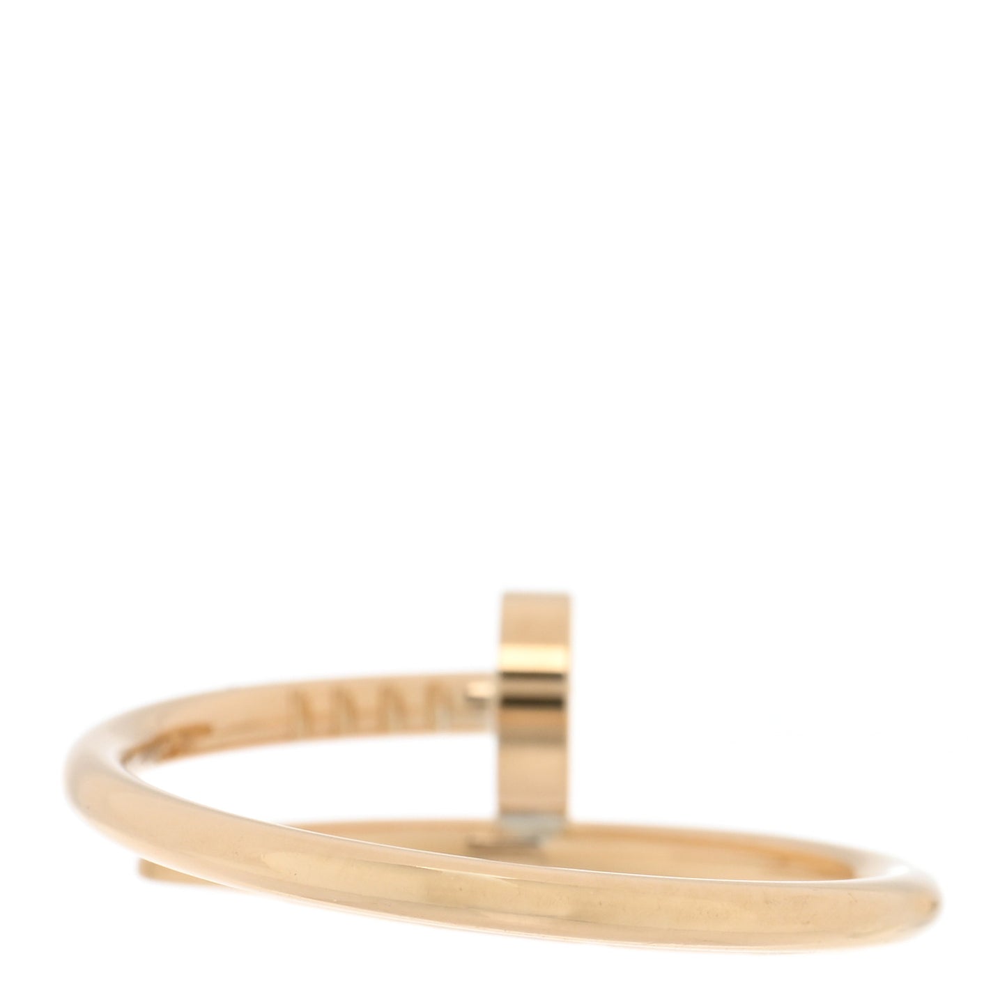 18K Yellow Gold Small Juste Un Clou Ring 57 8