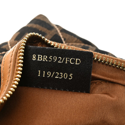 Fendi Zucca Quilted Pochette Tobacco 7 of 11