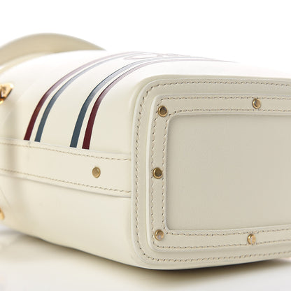 Chloe Calfskin Logo Mini Roy Bucket Bag Natural White 8 of 9