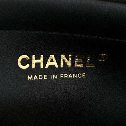 Chanel Calfskin Tweed Mixed Fibers Leopard Print Urban Essentials Small Shopping Bag Brown Black White 6 of 10