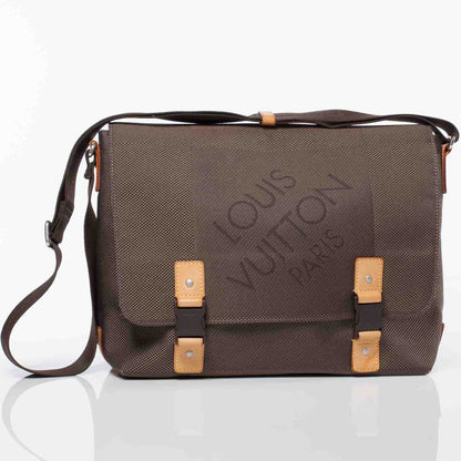 Louis Vuitton Damier Geant Loup Messenger Bag Earth 1 of 9