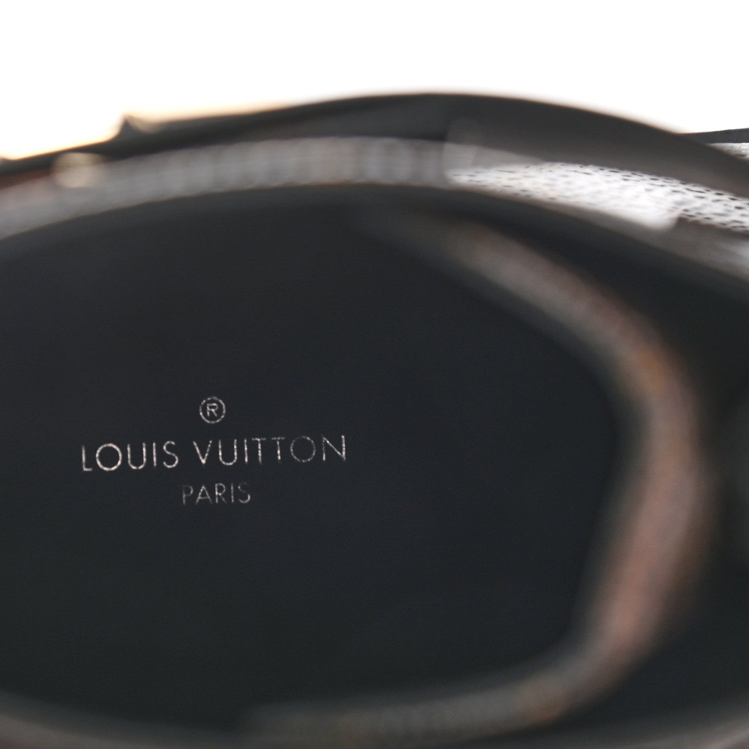 Louis Vuitton Monogram Calfskin Wonderland Flat Ranger Boots 40 Black 7 of 11