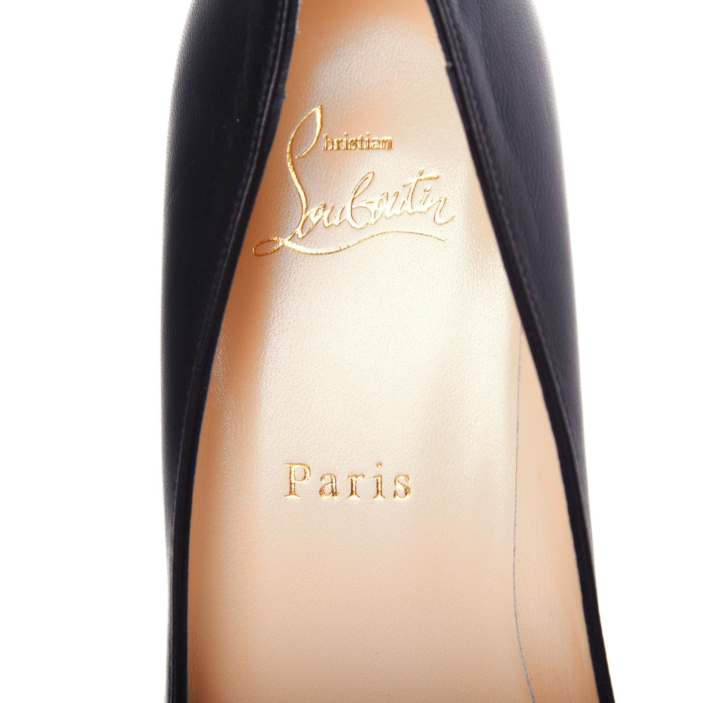 Shiny Nappa Pigalle Plato 100 Pumps 38 Black