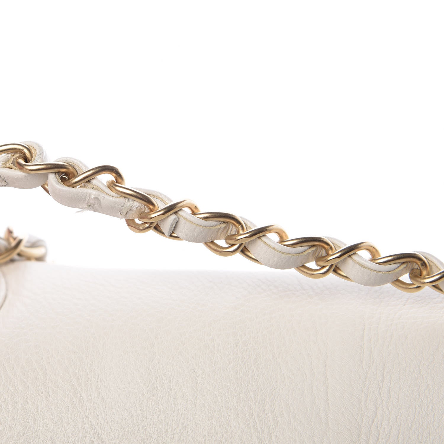 Chanel Calfskin Metal Mosaic Flap White 8 of 15
