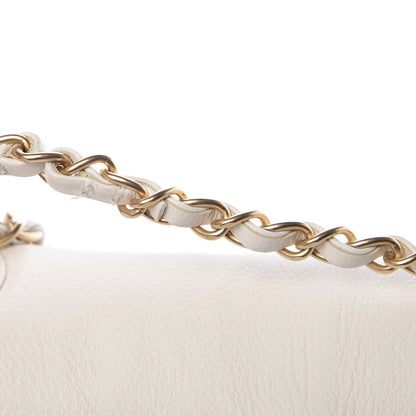 Chanel Calfskin Metal Mosaic Flap White 8 of 15