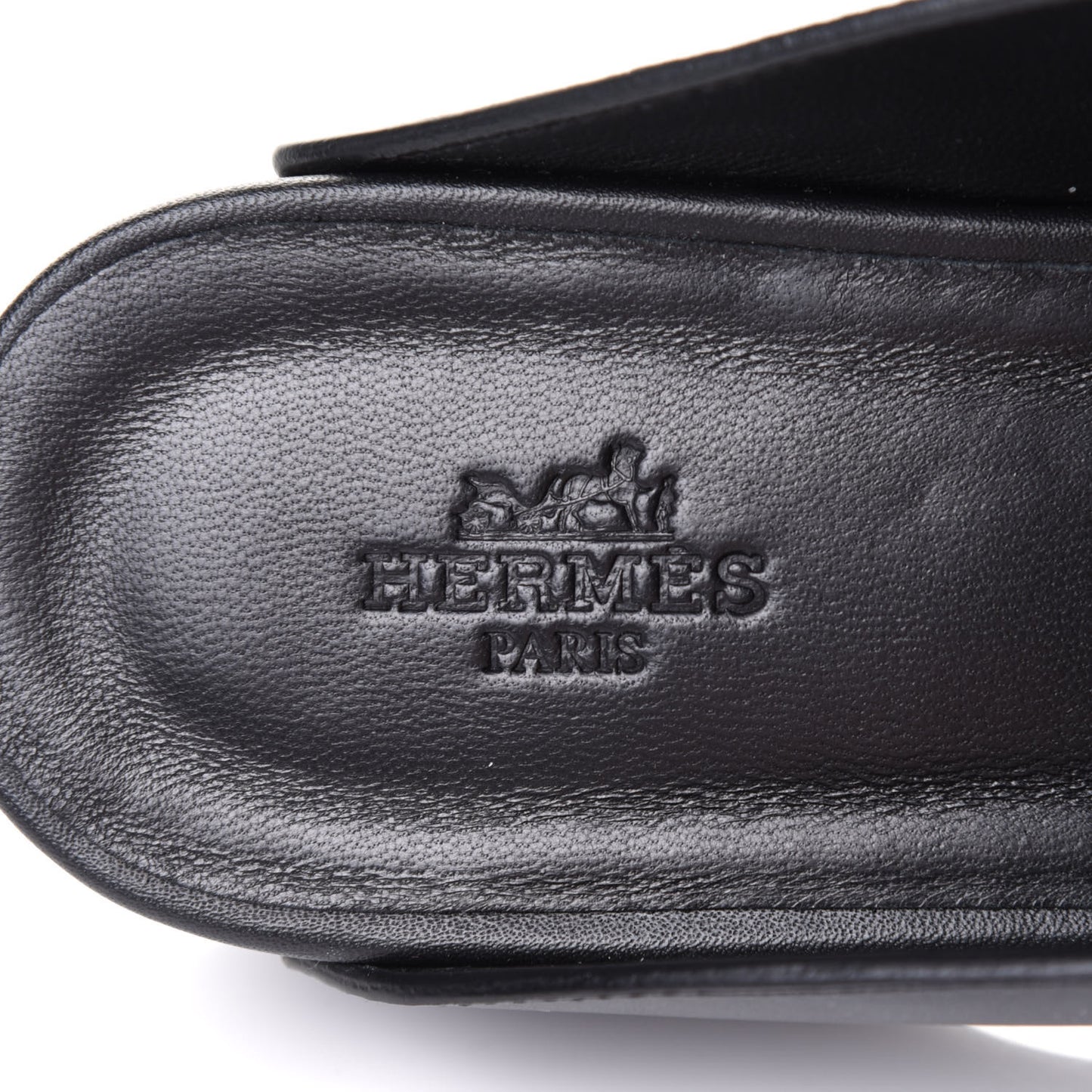 Calfskin Calya Mules 37 Black