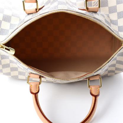 Louis Vuitton Damier Azur Speedy Bandouliere 30 5 of 11