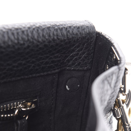 Proenza Schouler Pebbled Calfskin Small Courier Black 12 of 14