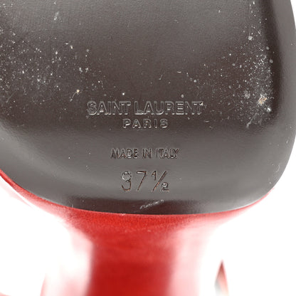 Saint Laurent Vendome Bianca 85 Platform Sandals 37.5 Pomerol 7 of 11
