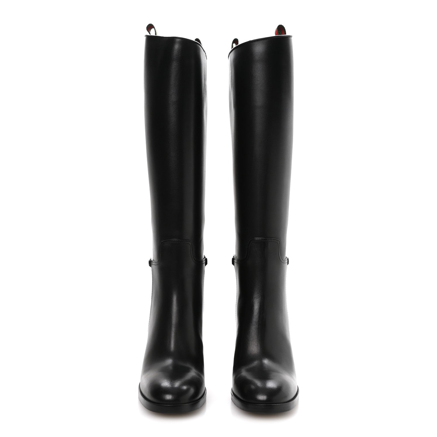 Gucci Marot Lux Charlotte Knee High 40 Black 3 of 9