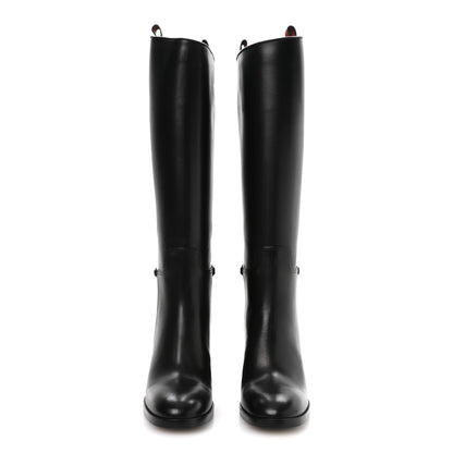 Gucci Marot Lux Charlotte Knee High 40 Black 3 of 9