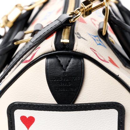 Louis Vuitton Game On Speedy Bandouliere 25 White 9 of 13