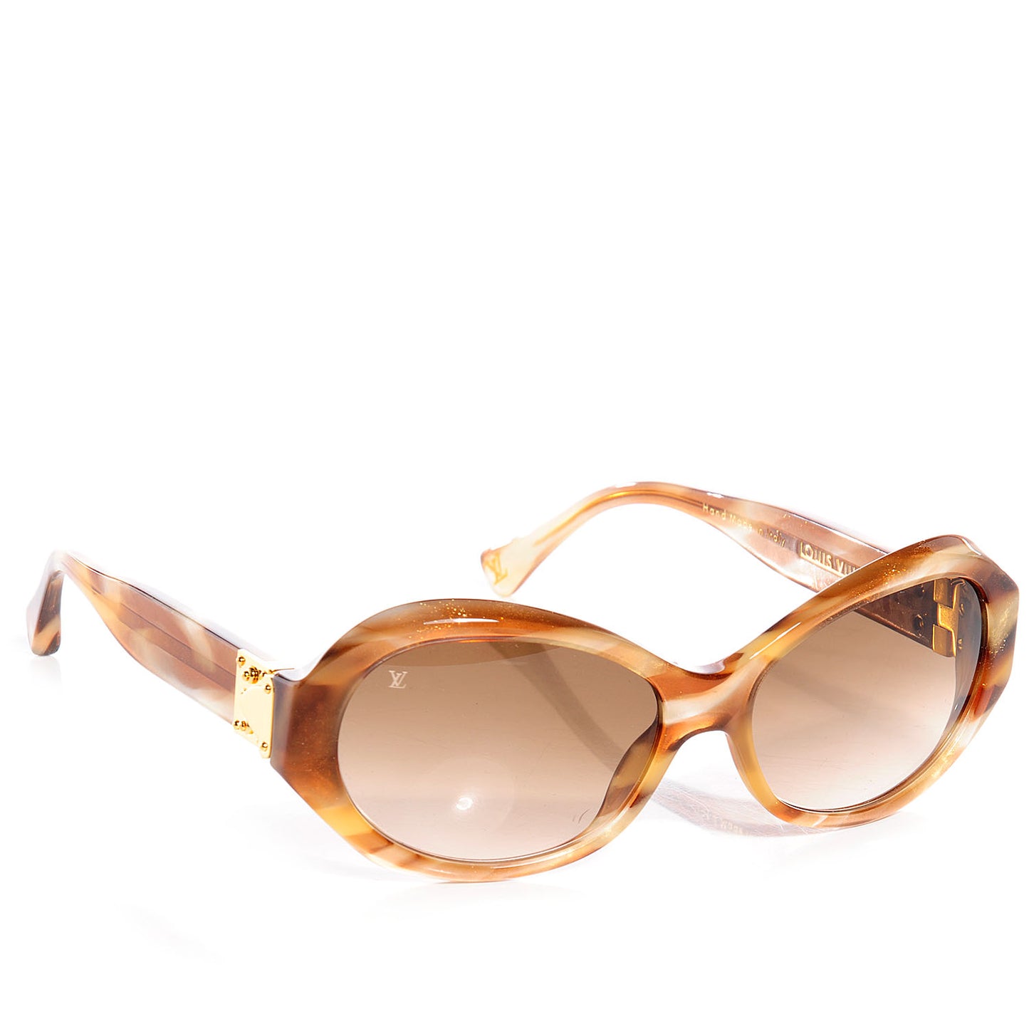 Soupcon Rond Sunglasses Light Glitter Honey
