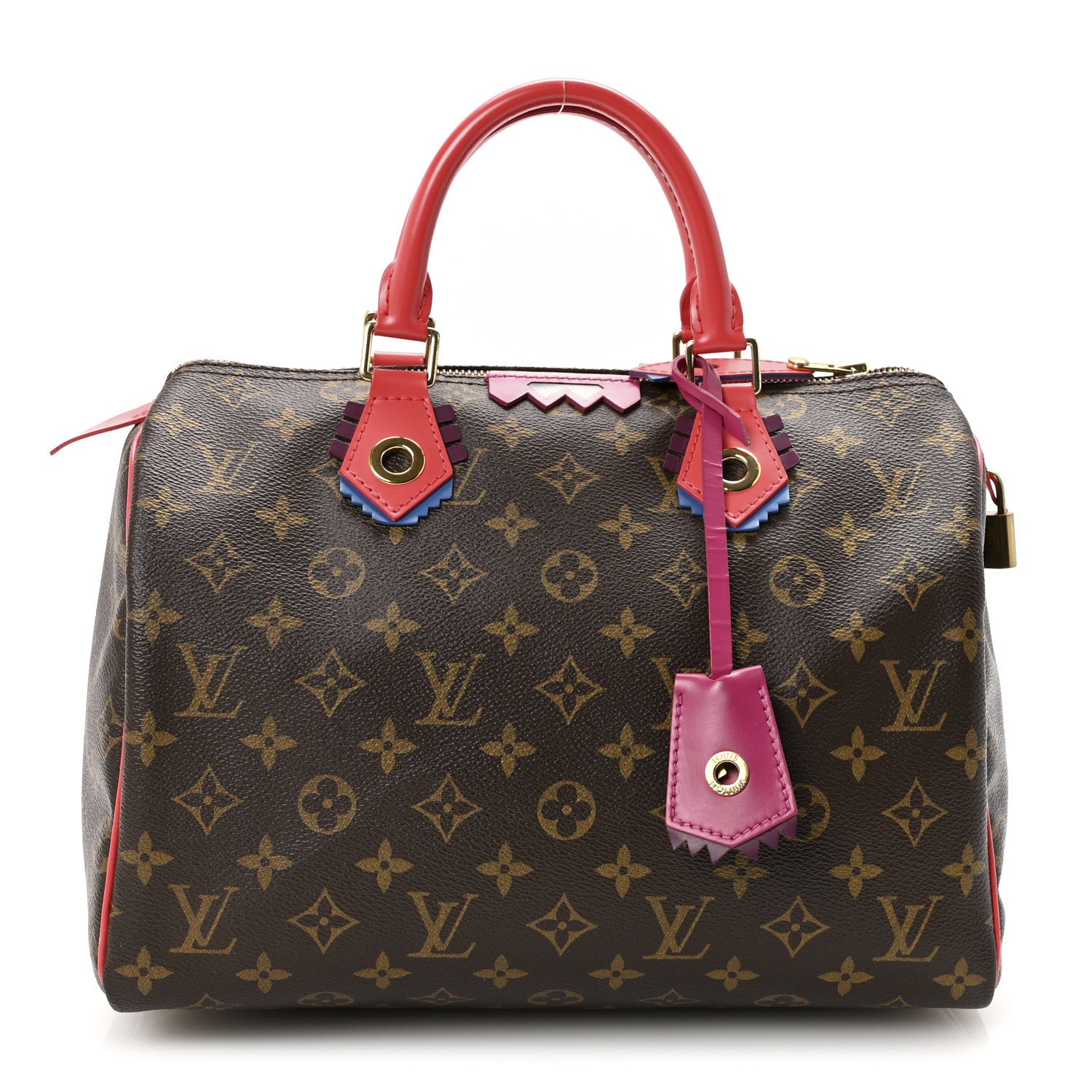 Louis Vuitton Monogram Totem Speedy 30 Flamingo 1 of 9