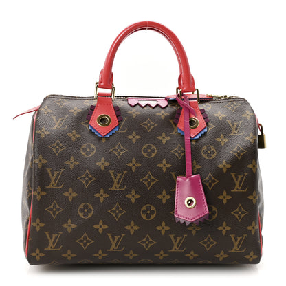 Louis Vuitton Monogram Totem Speedy 30 Flamingo 1 of 9