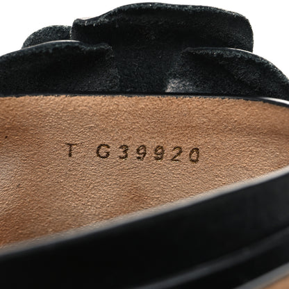 Chanel Calfskin Camellia Clogs 36 Black 7 of 10
