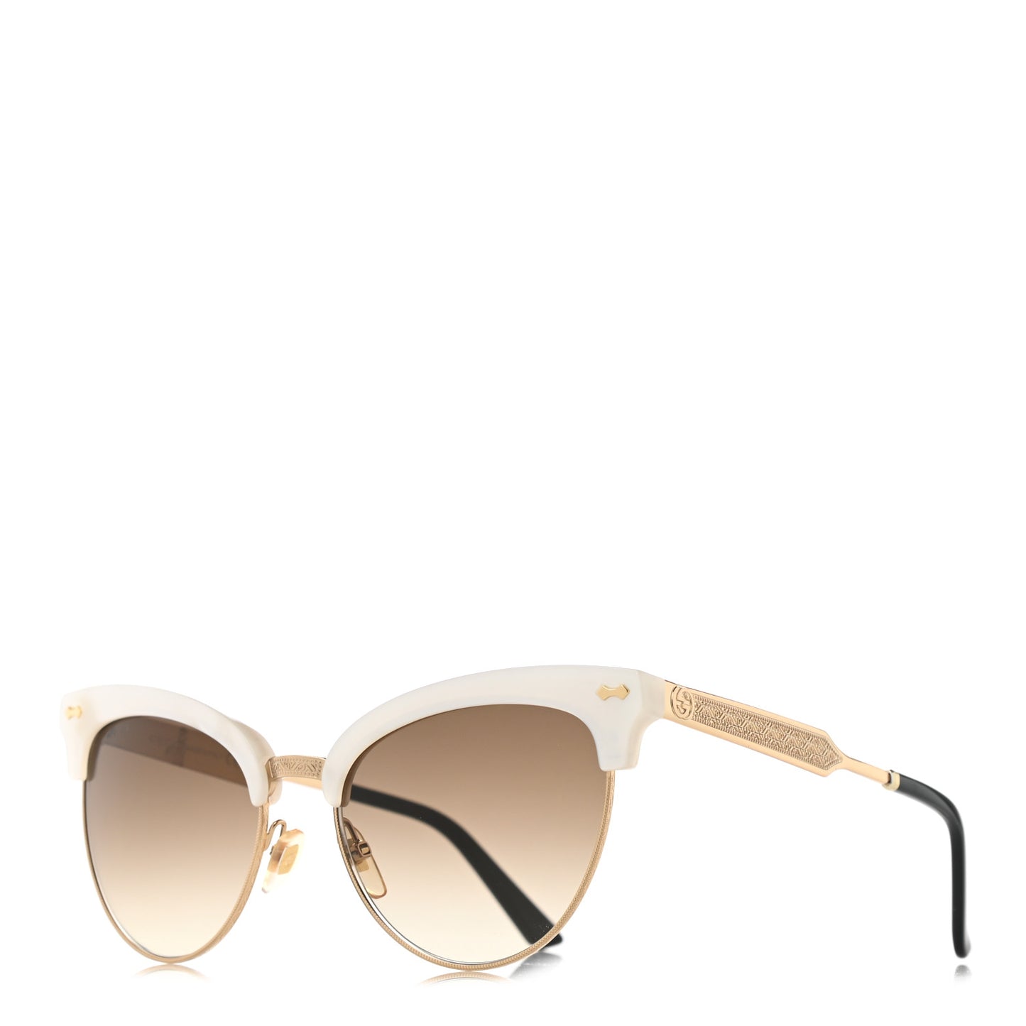 Acetate Cat Eye Sunglasses GG4283/S White