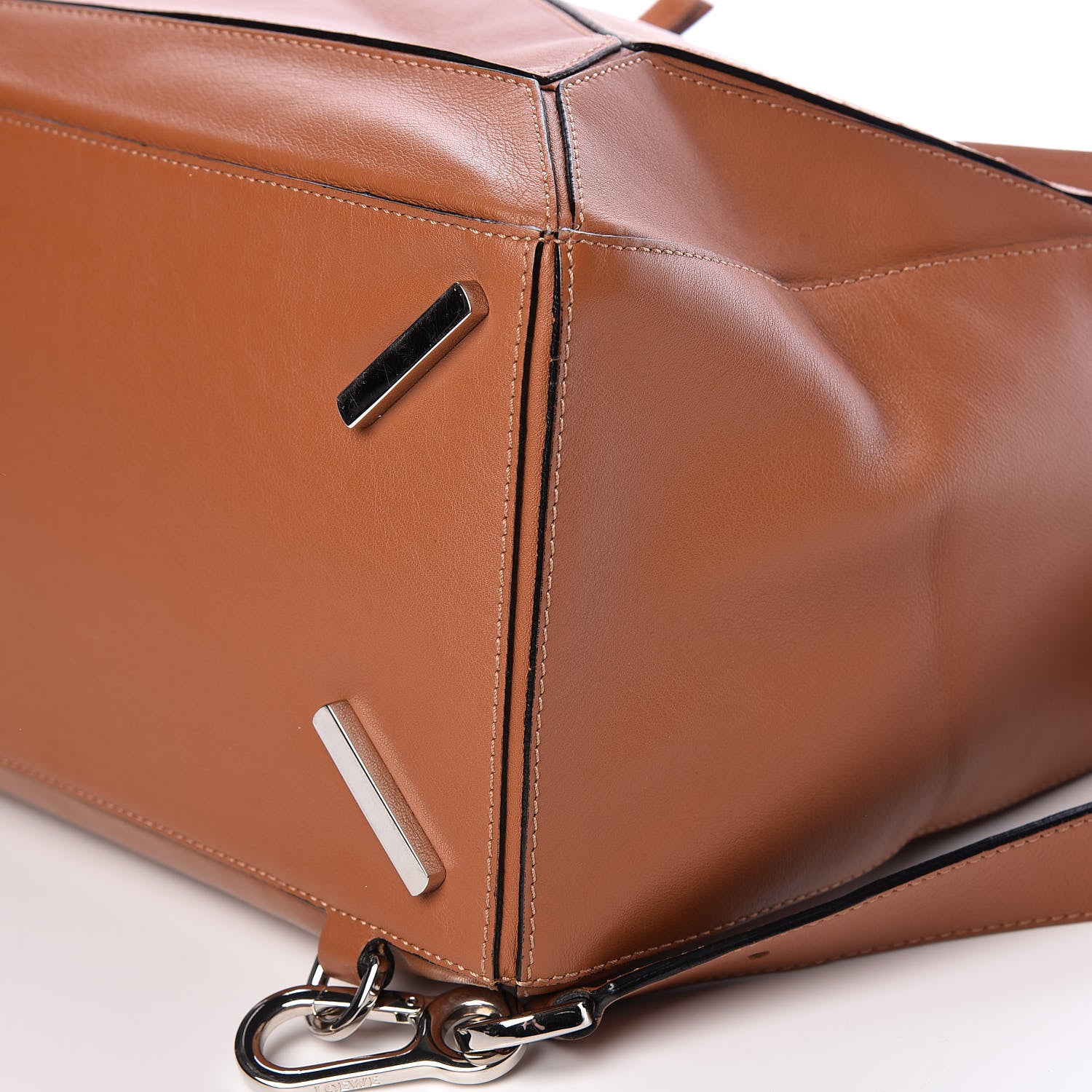 Loewe Calfskin Large Puzzle Bag Tan 7 of 11