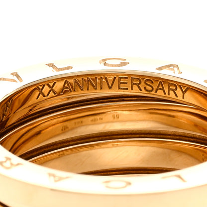 Bulgari 18K Yellow Gold B.Zero1 Five-Band Anniversary Ring 55 7.25 5 of 5