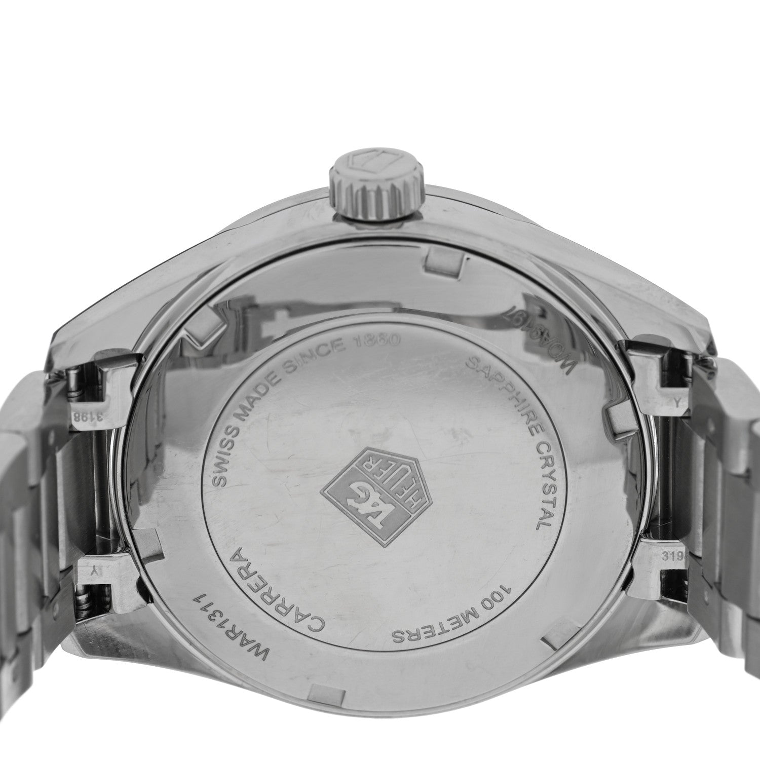 Tag Heuer Stainless Steel Mother of Pearl 32mm Carrera Lady Quartz Watch WAR1311 4 of 5