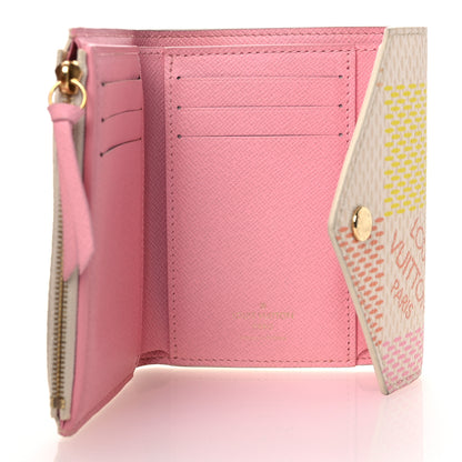 Louis Vuitton Giant Damier Victorine Wallet Peach 5 of 10