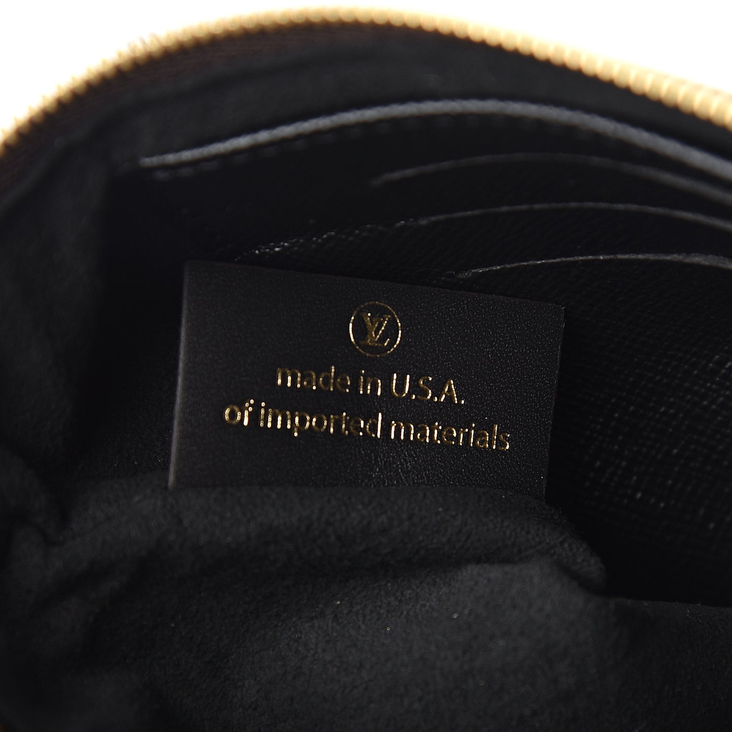 Reverse Monogram Giant Double Zip Pochette