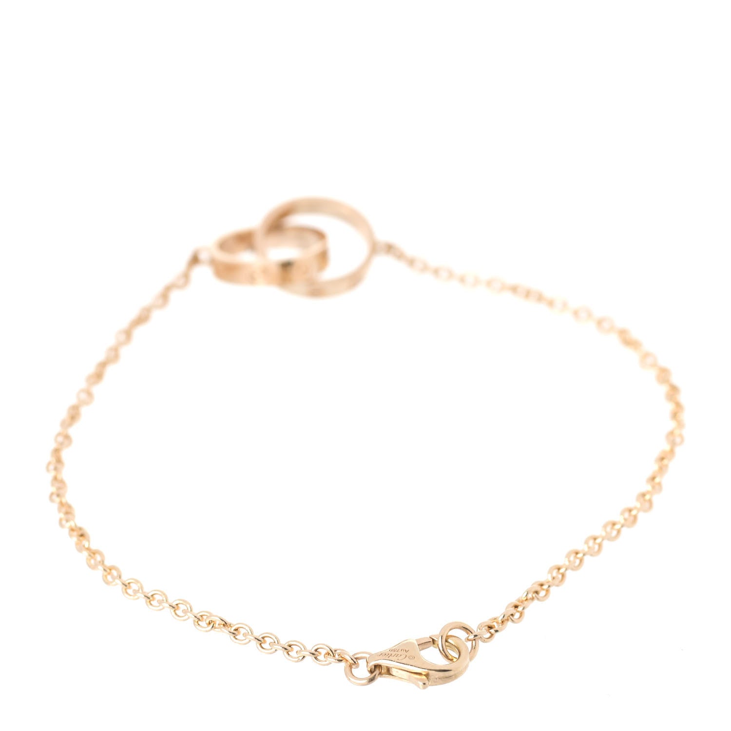 Cartier 18K Yellow Gold Interlocking LOVE Bracelet 3 of 6