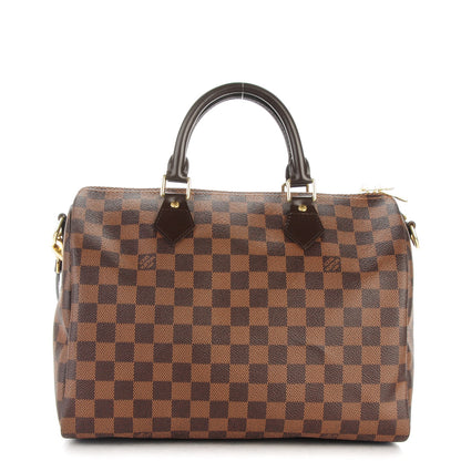 Louis Vuitton Damier Ebene Speedy Bandouliere 30 1 of 8