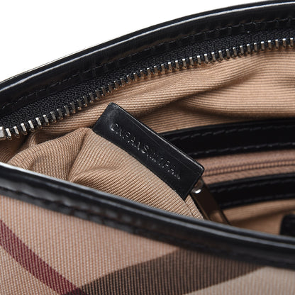 Burberry Supernova Check Small Dryden Crossbody Bag Black 7 of 9