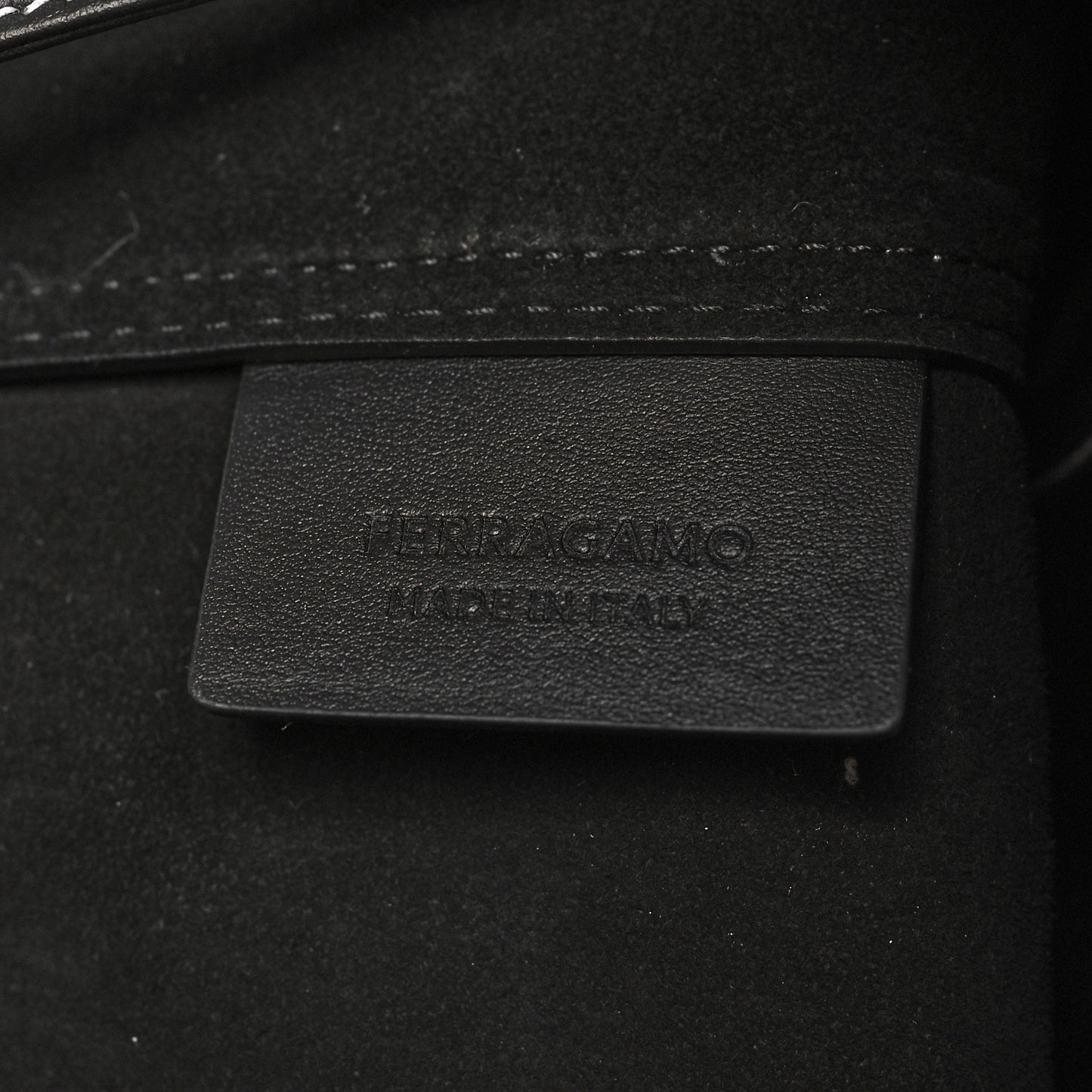 Calfskin Cut Out Hobo Black