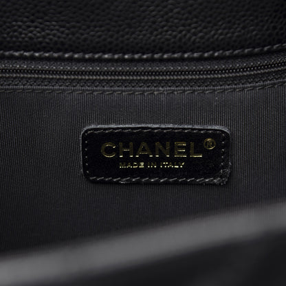 Chanel Caviar Quilted Grand Shopping Tote GST Black 6 of 10