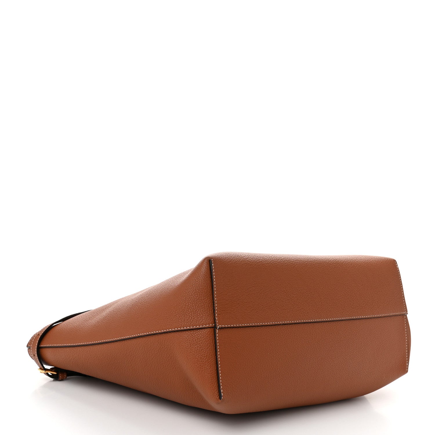 Celine Grained Calfskin Triomphe Medium Cabas Anais Tan 4 of 10