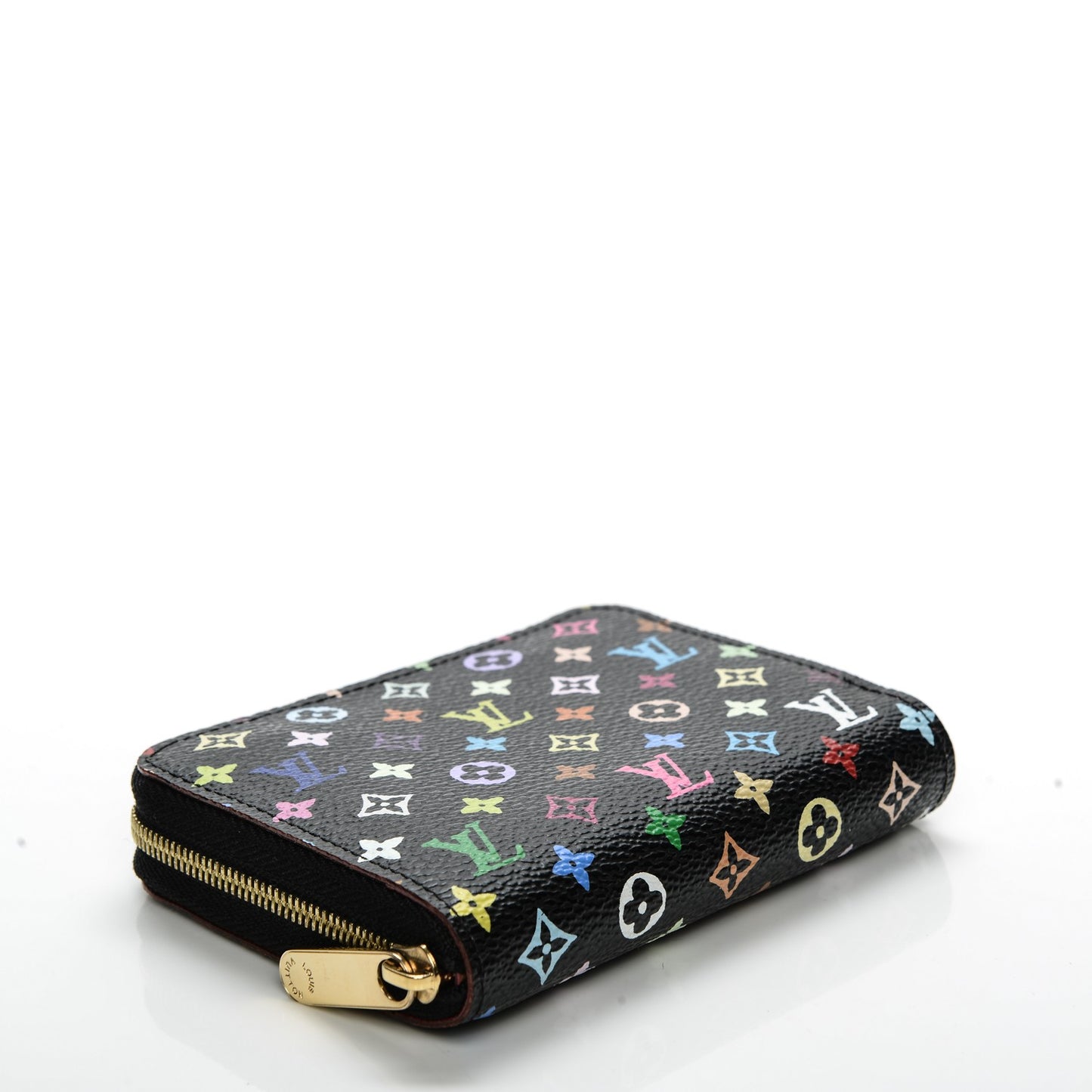 Monogram Multicolor Zippy Coin Purse Black Grenade