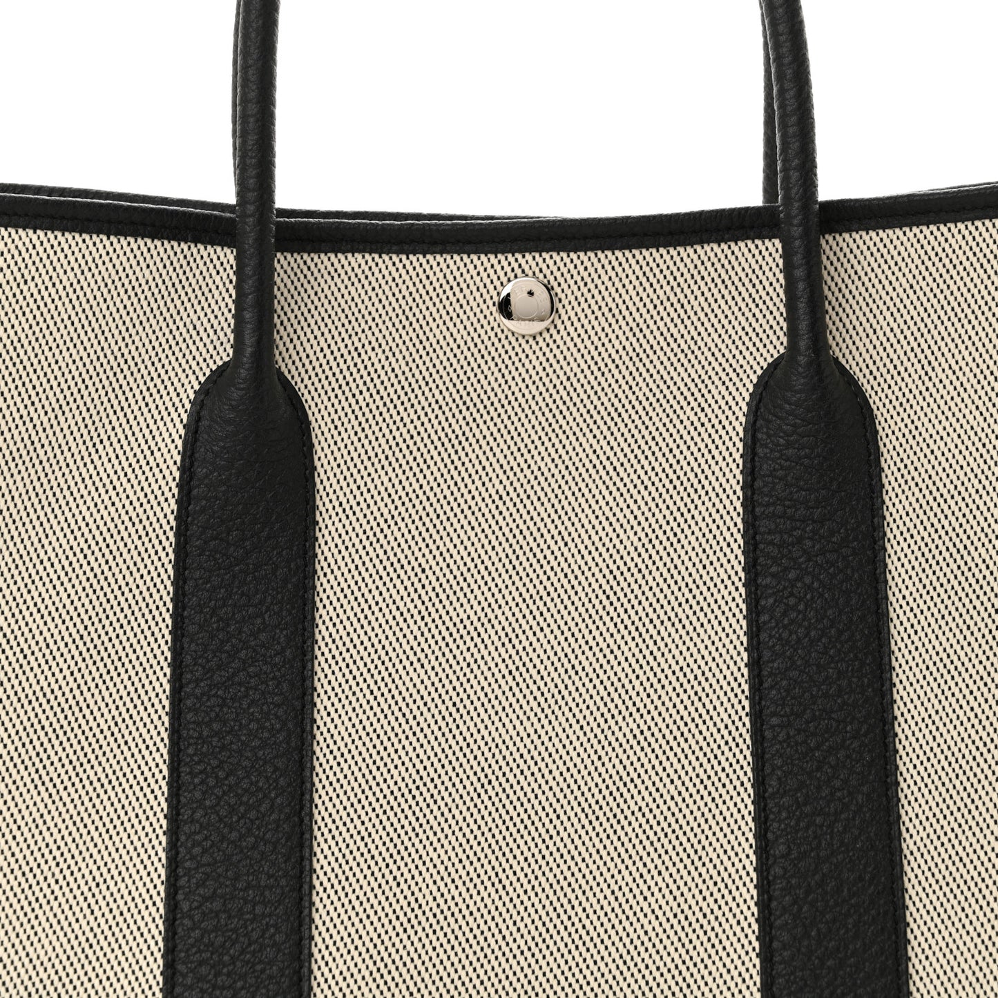 Toile Buffle Skipper Garden Party 36 MM Tote Black